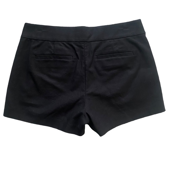J.Crew NEW Black Pleated Shorts with Side Zipper 4 - Picture 7 of 12